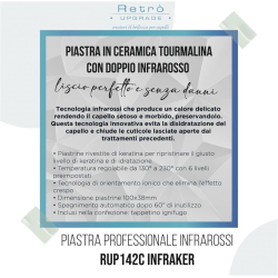 Retro Upgrade Piastra per capelli professionale Made Italy