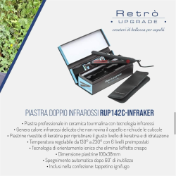 Retro Upgrade Piastra per capelli professionale Made Italy