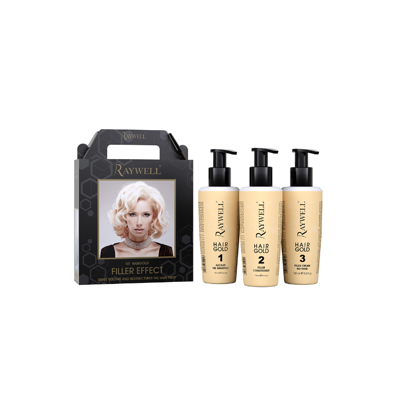 Raywell Boto Hair Gold Kit 3×150 ml | Tendenza Estetica