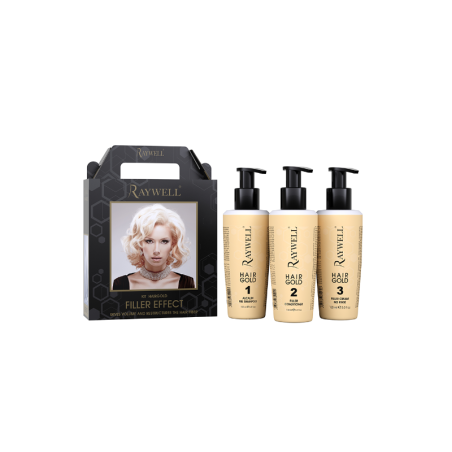 Raywell Boto Hair Gold Kit 3×150 ml | Tendenza Estetica