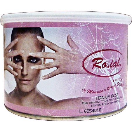 Roial Cera Titanio Rosa 400 ml per Pelli Sensibili