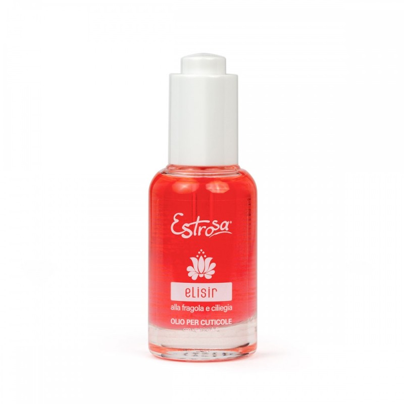 Estrosa Elisir Olio Cuticole Fragola e Ciliegia 45 ml